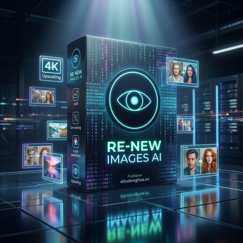 Re-New Images AI (Vượt Bản Quyền Ảnh)